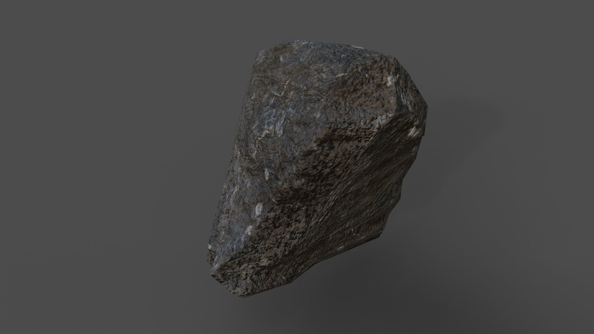 Forest stone set Free low-poly 3D model_27