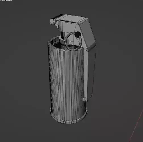 Granada de humo M18 3D print model