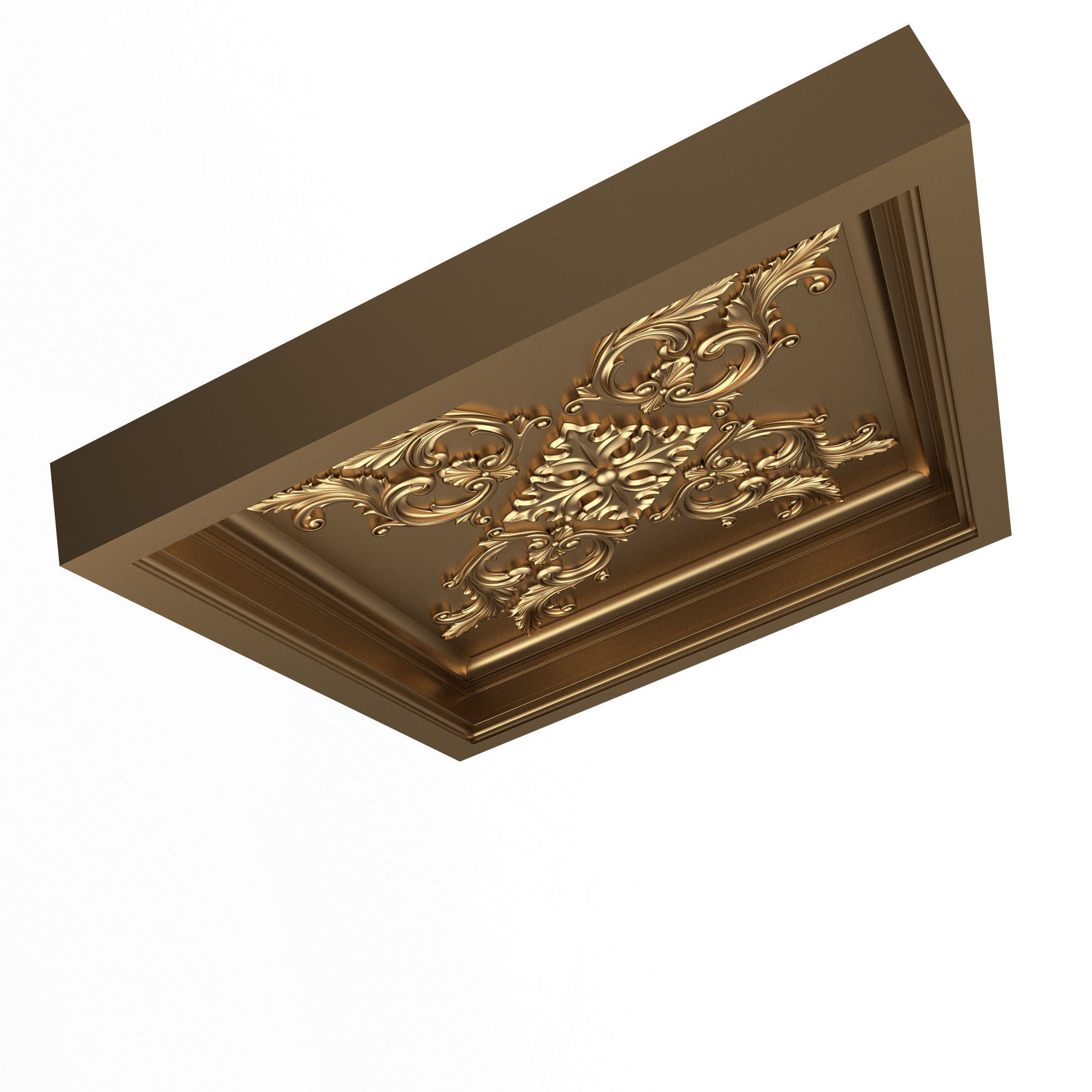 Collection of Ceiling Tiles Low-poly 3D model_22