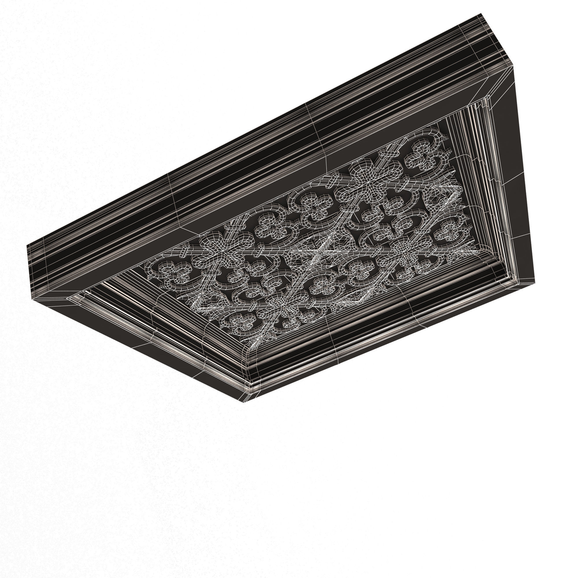 Collection of Ceiling Tiles Low-poly 3D model_40