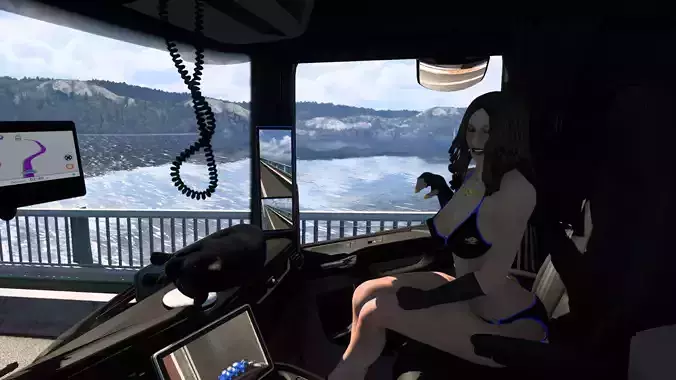KARLA COMPANION for ETS2 Euro Truck Simulator 2 3D model