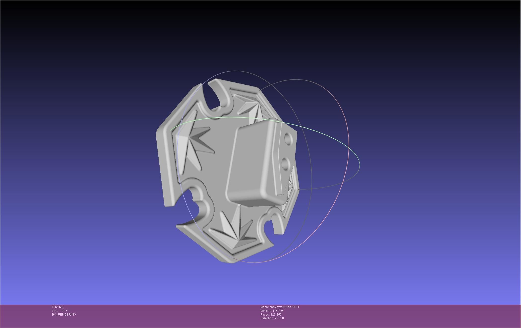 Undead Unluck Andy Sword Assembly 3D print model_1