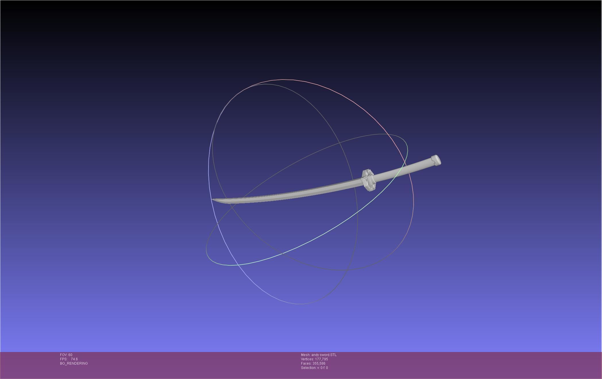 Undead Unluck Andy Sword Assembly 3D print model_11