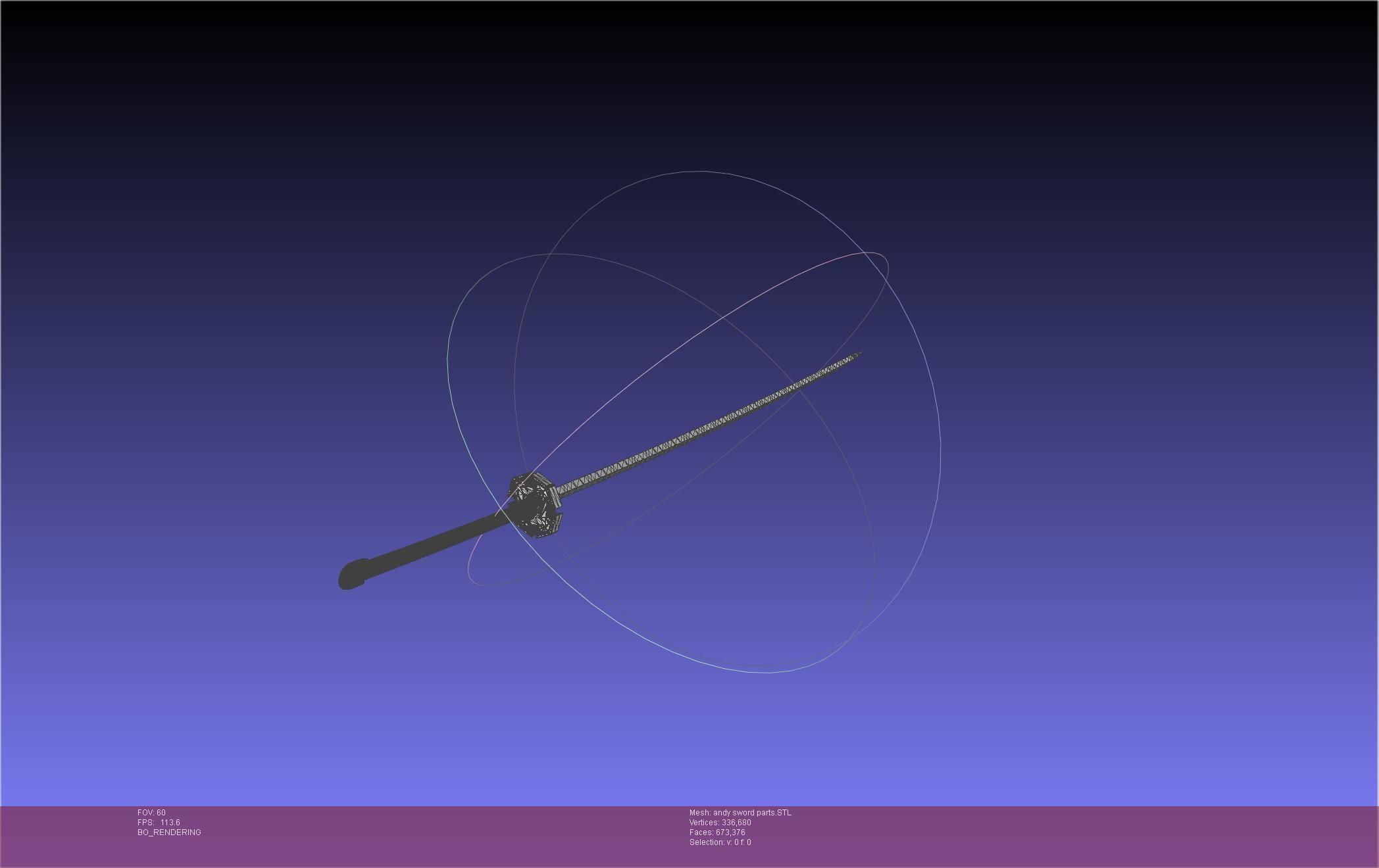 Undead Unluck Andy Sword Assembly 3D print model_20