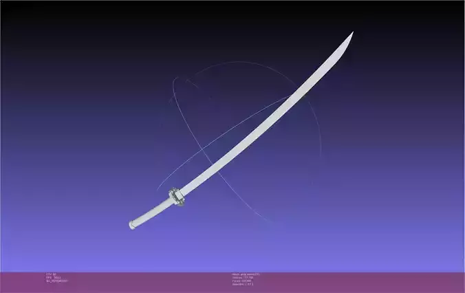 Undead Unluck Andy Sword Assembly 3D print model