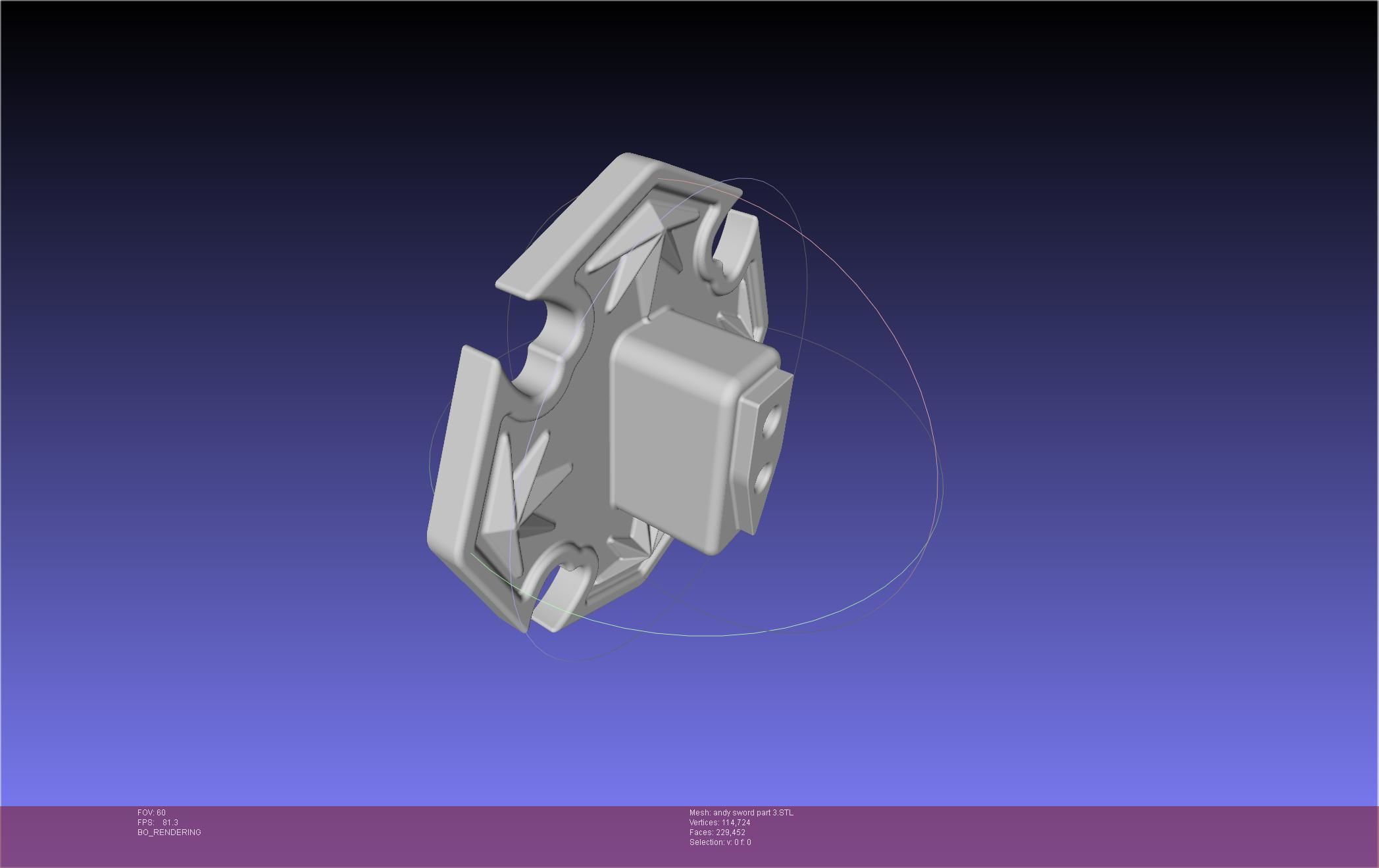 Undead Unluck Andy Sword Assembly 3D print model_34