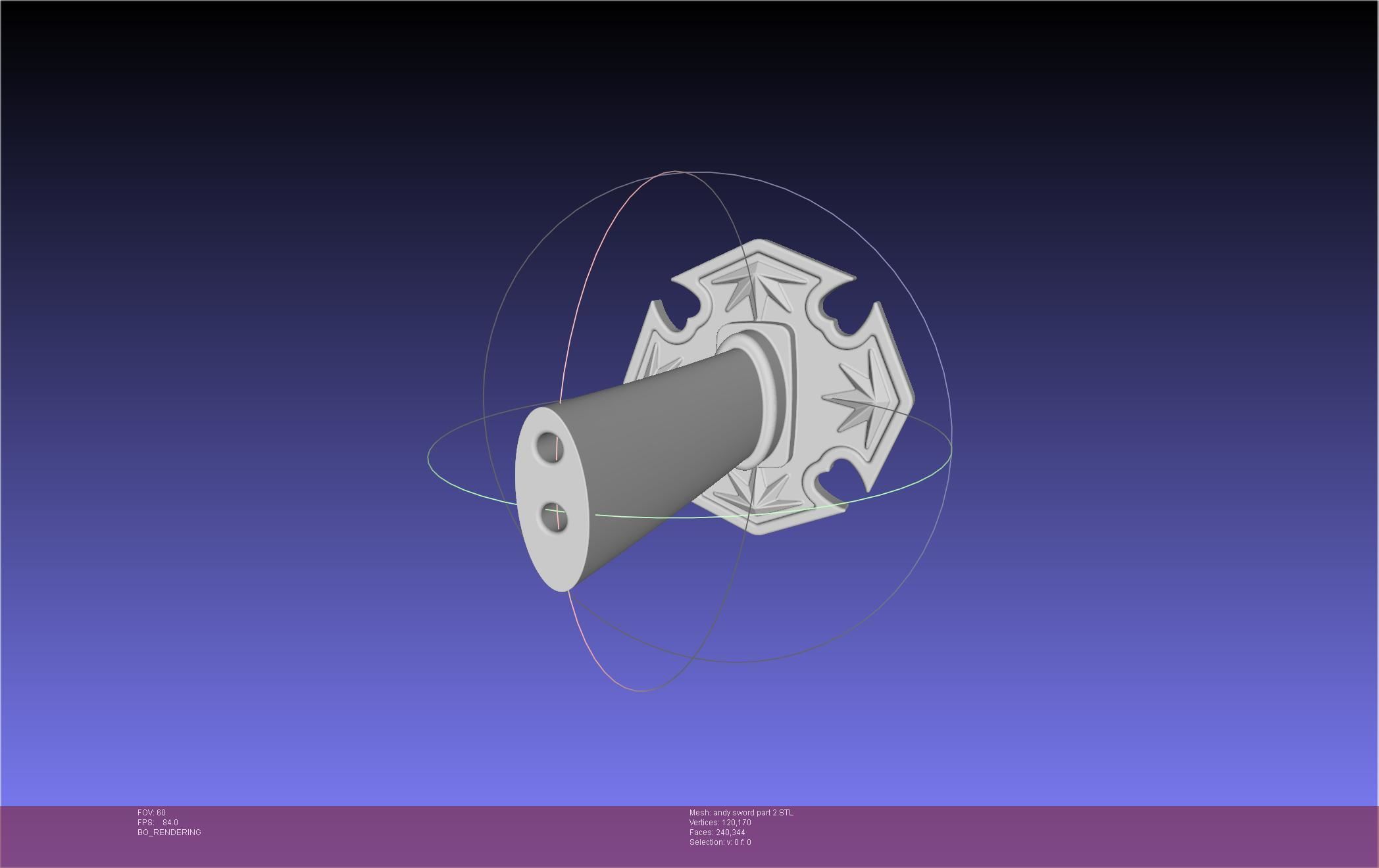 Undead Unluck Andy Sword Assembly 3D print model_36