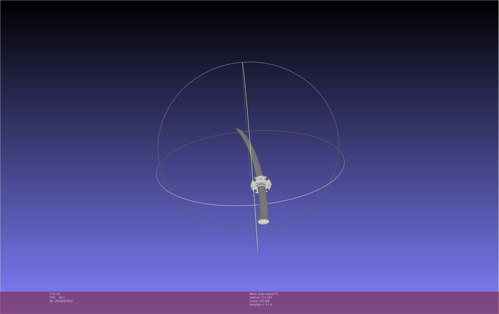 Undead Unluck Andy Sword Assembly 3D print model_5