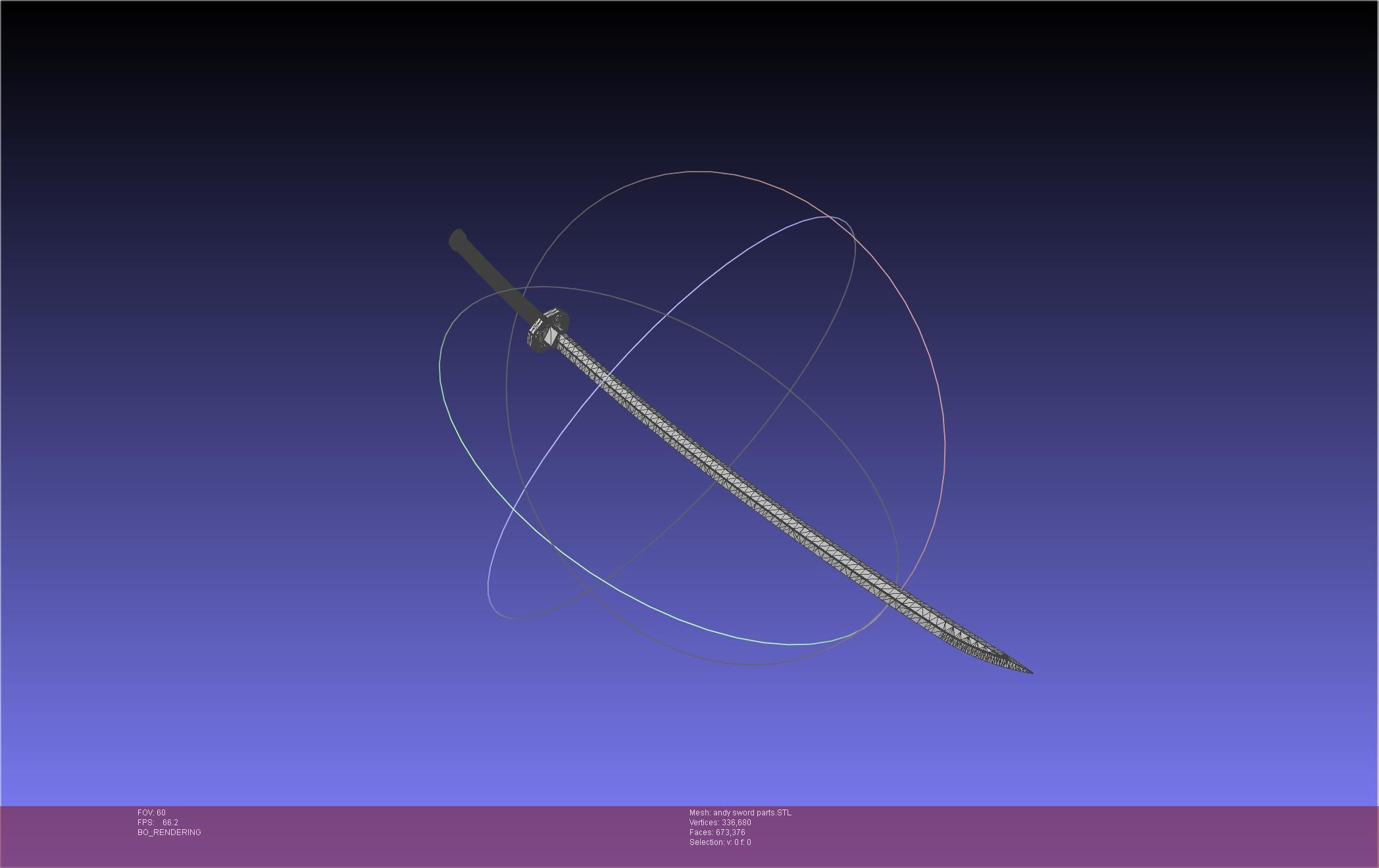 Undead Unluck Andy Sword Assembly 3D print model_19