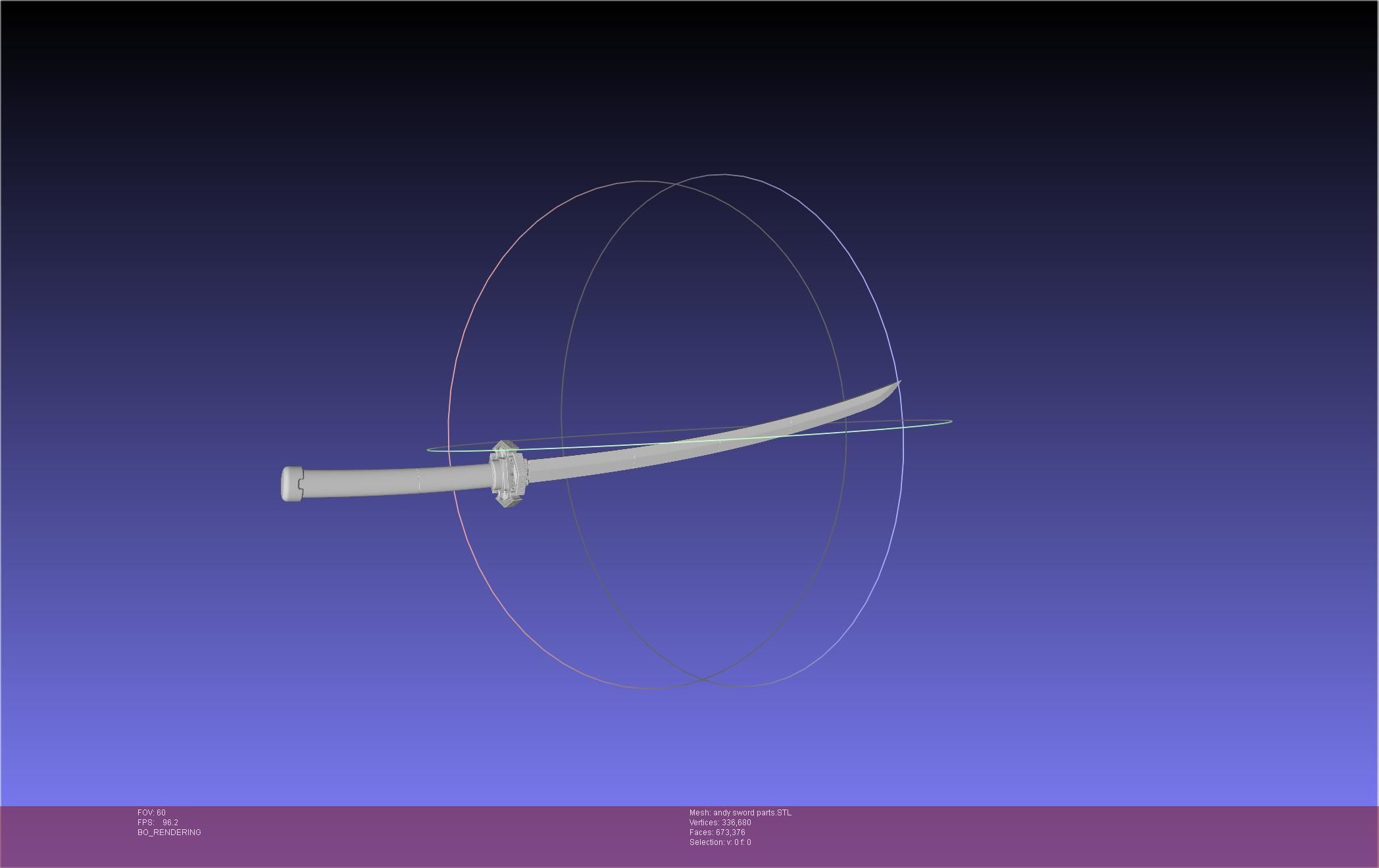 Undead Unluck Andy Sword Assembly 3D print model_15