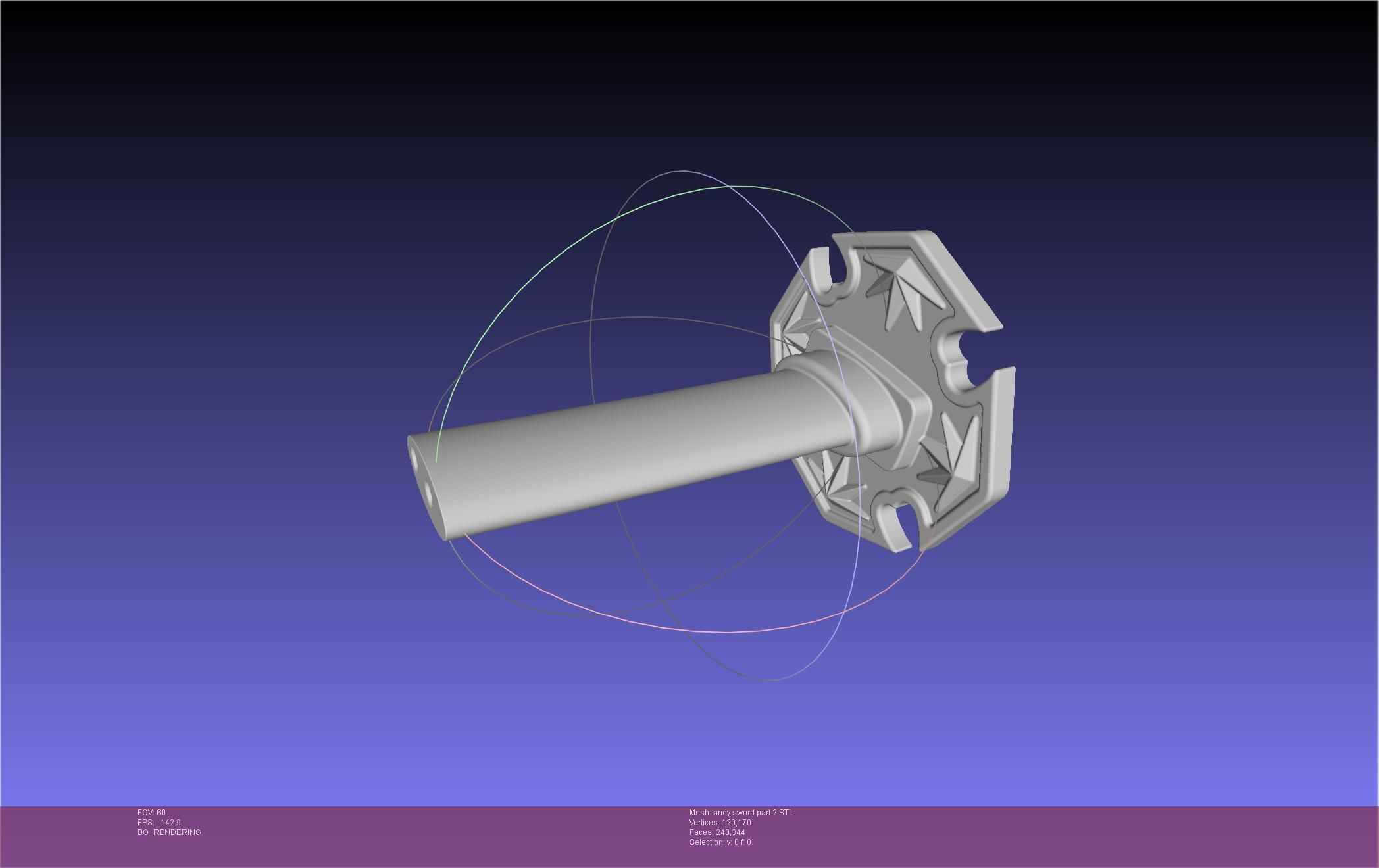 Undead Unluck Andy Sword Assembly 3D print model_40