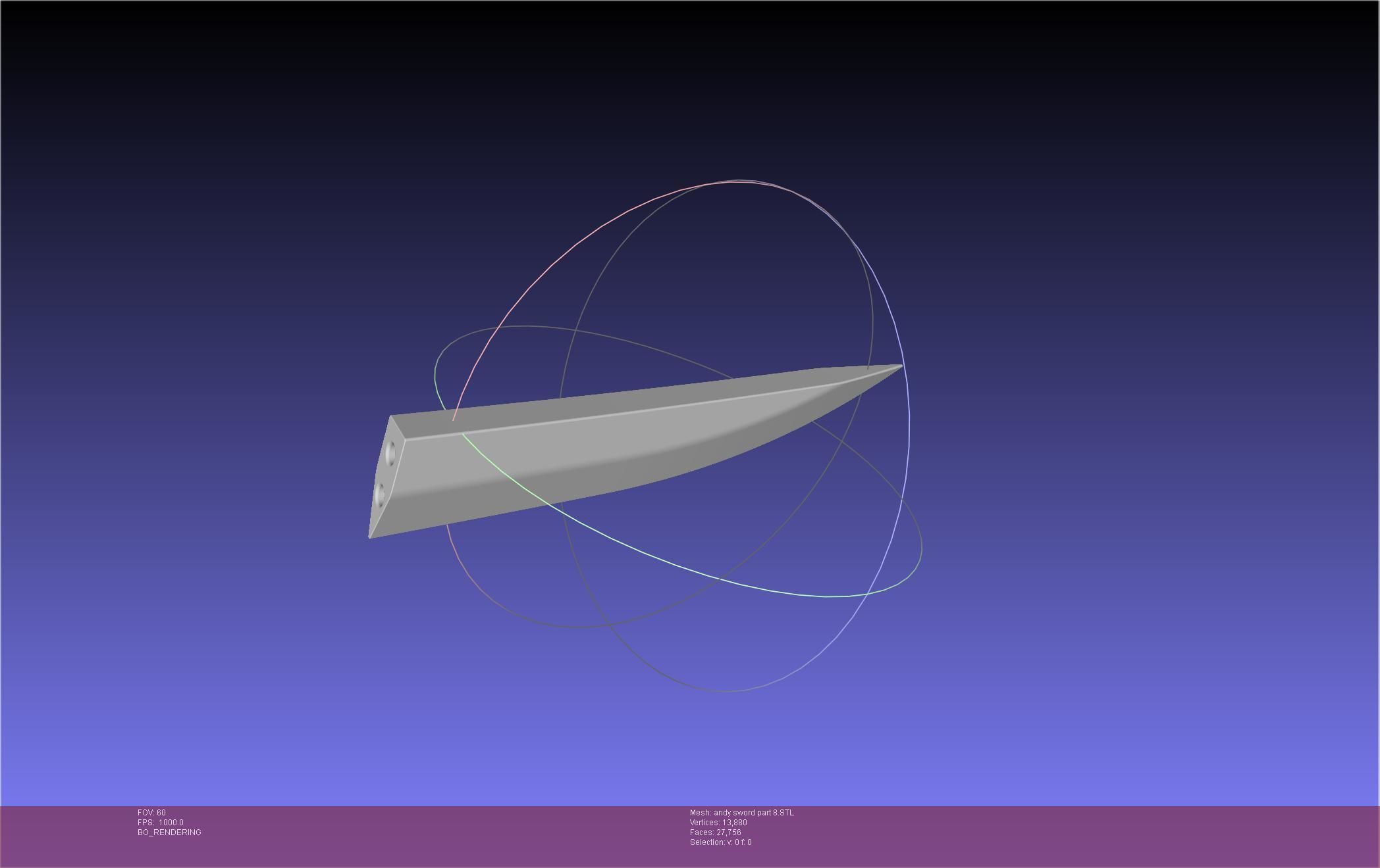 Undead Unluck Andy Sword Assembly 3D print model_22