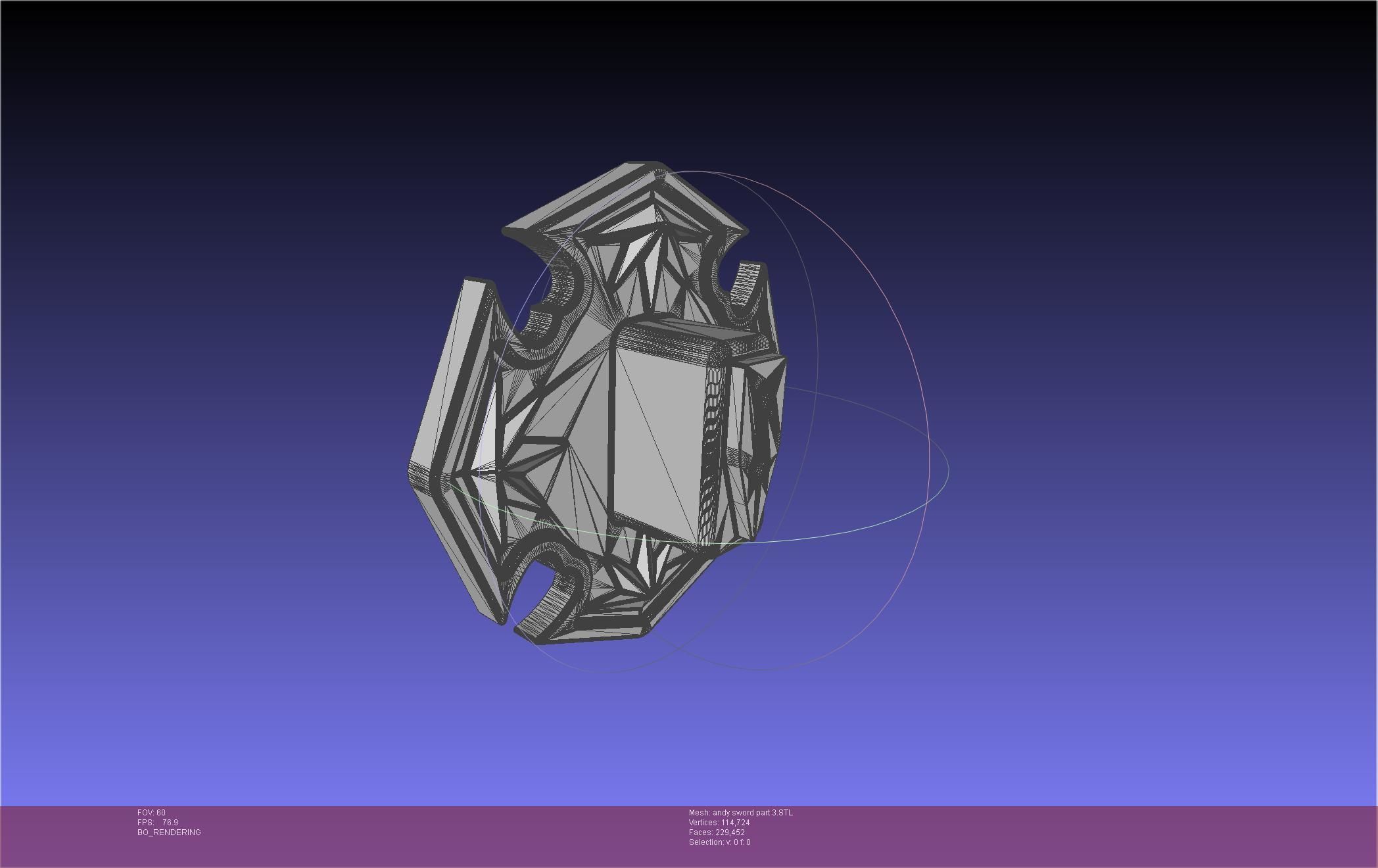 Undead Unluck Andy Sword Assembly 3D print model_35