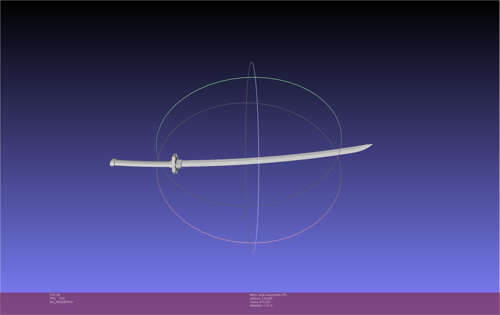 Undead Unluck Andy Sword Assembly 3D print model_16