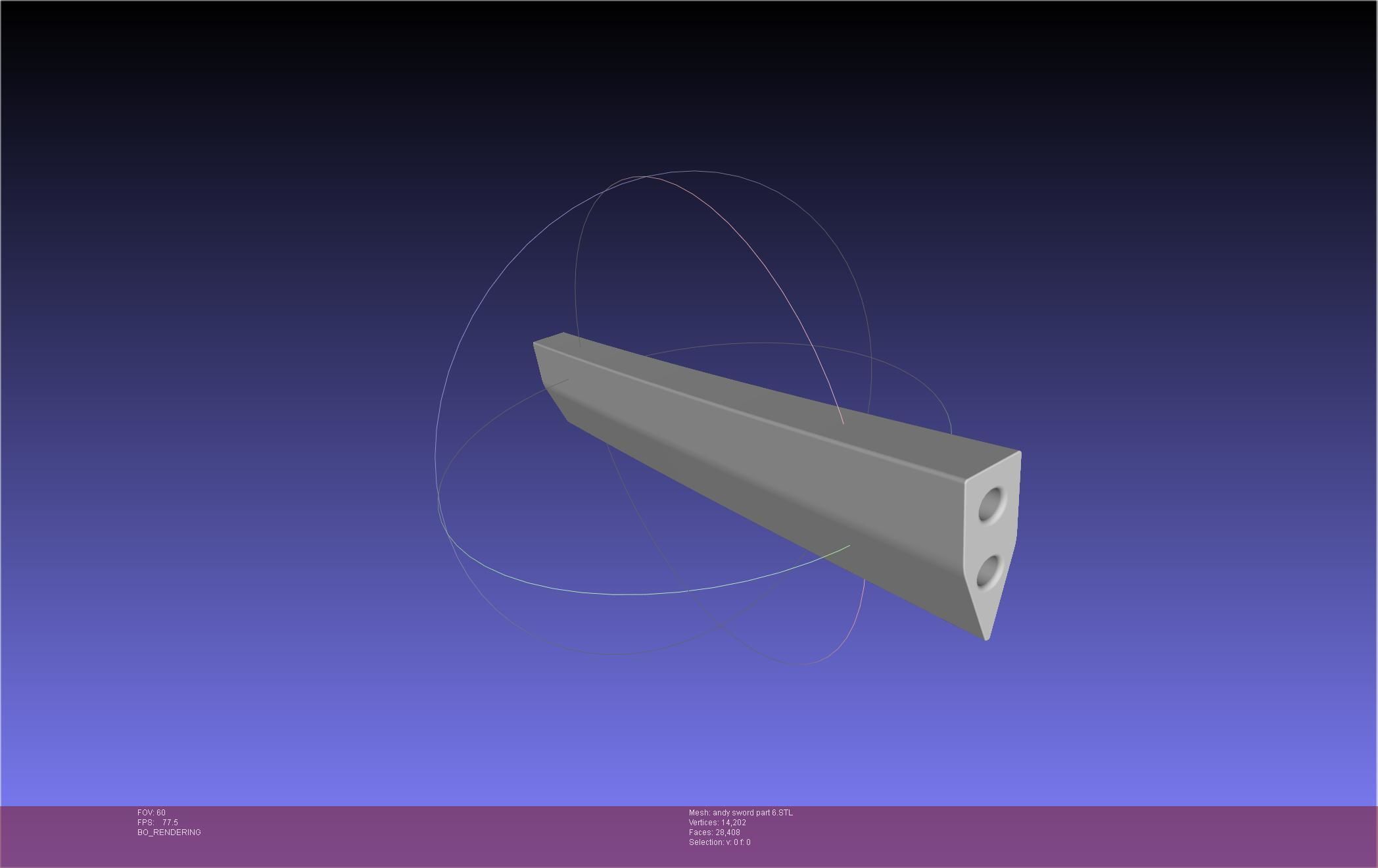 Undead Unluck Andy Sword Assembly 3D print model_27