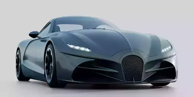 Unbranded Generic Sportscar 3D model