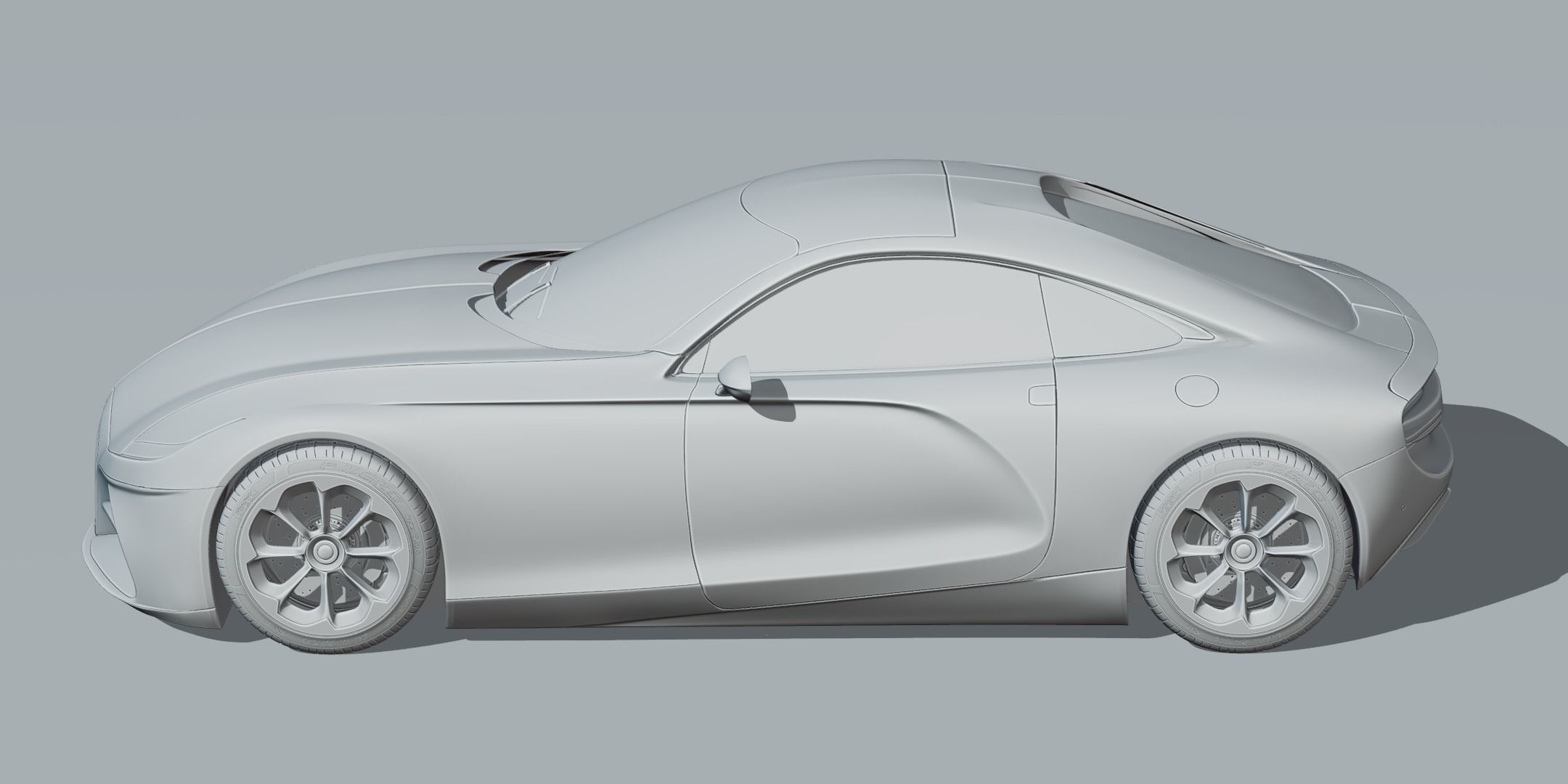 Unbranded Generic Sportscar 3D model_10