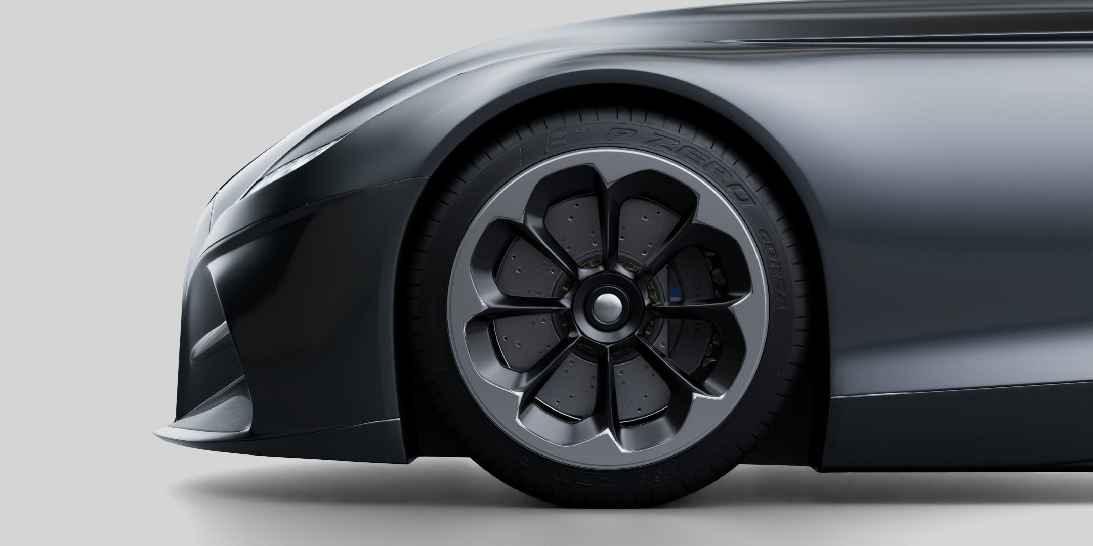 Unbranded Generic Sportscar 3D model_3