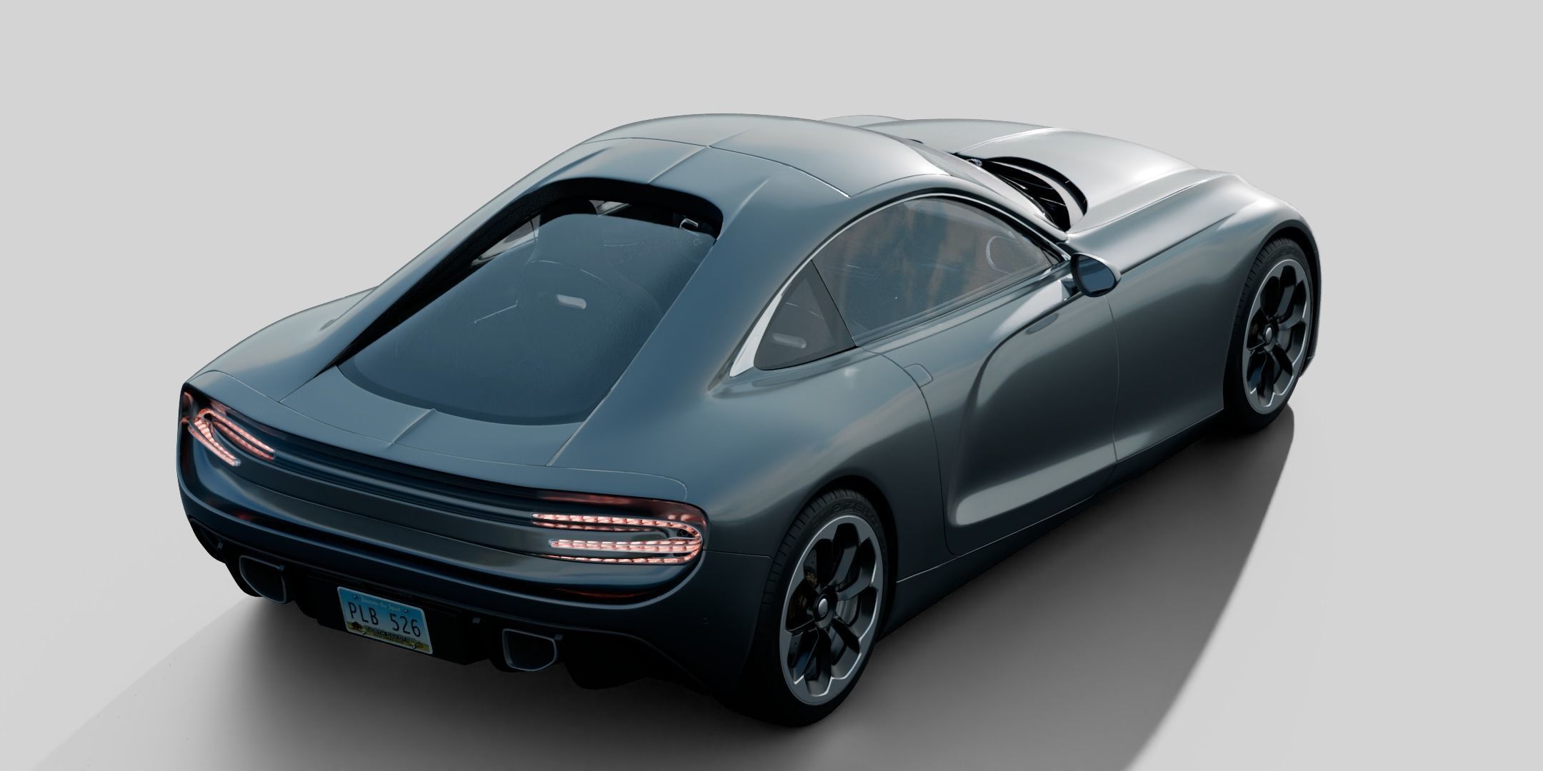 Unbranded Generic Sportscar 3D model_5