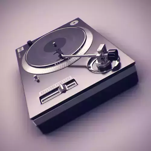 DJ Deck 3D model