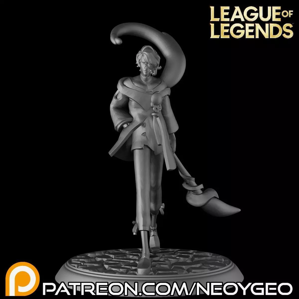 HWEI - LEAGUE OF LEGENDS 3D print model