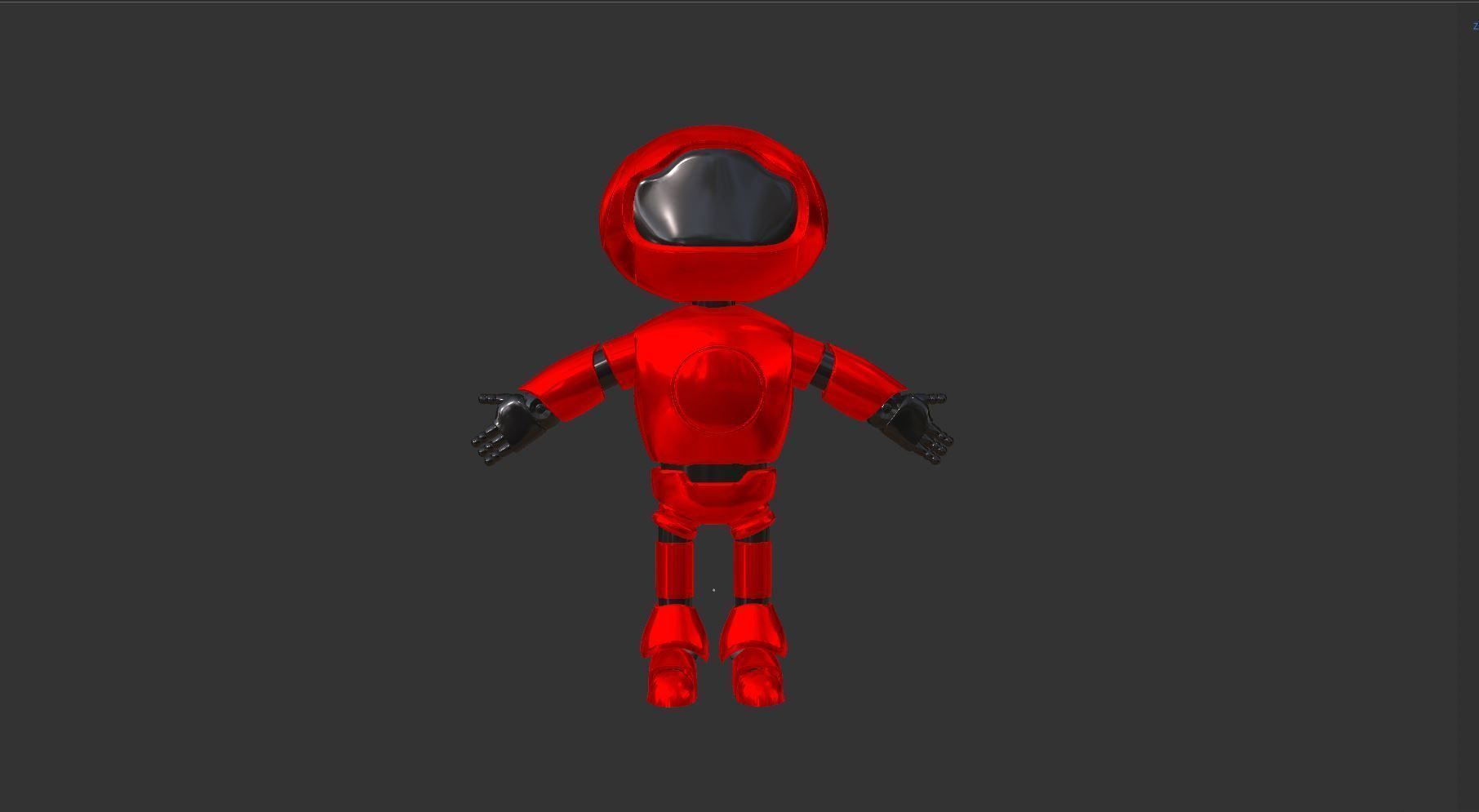 GENERIC ROBOT-UPDATED RIG Low-poly 3D model_2