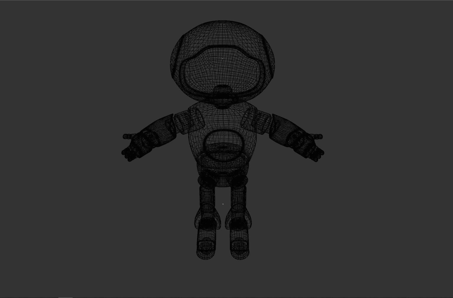 GENERIC ROBOT-UPDATED RIG Low-poly 3D model_7