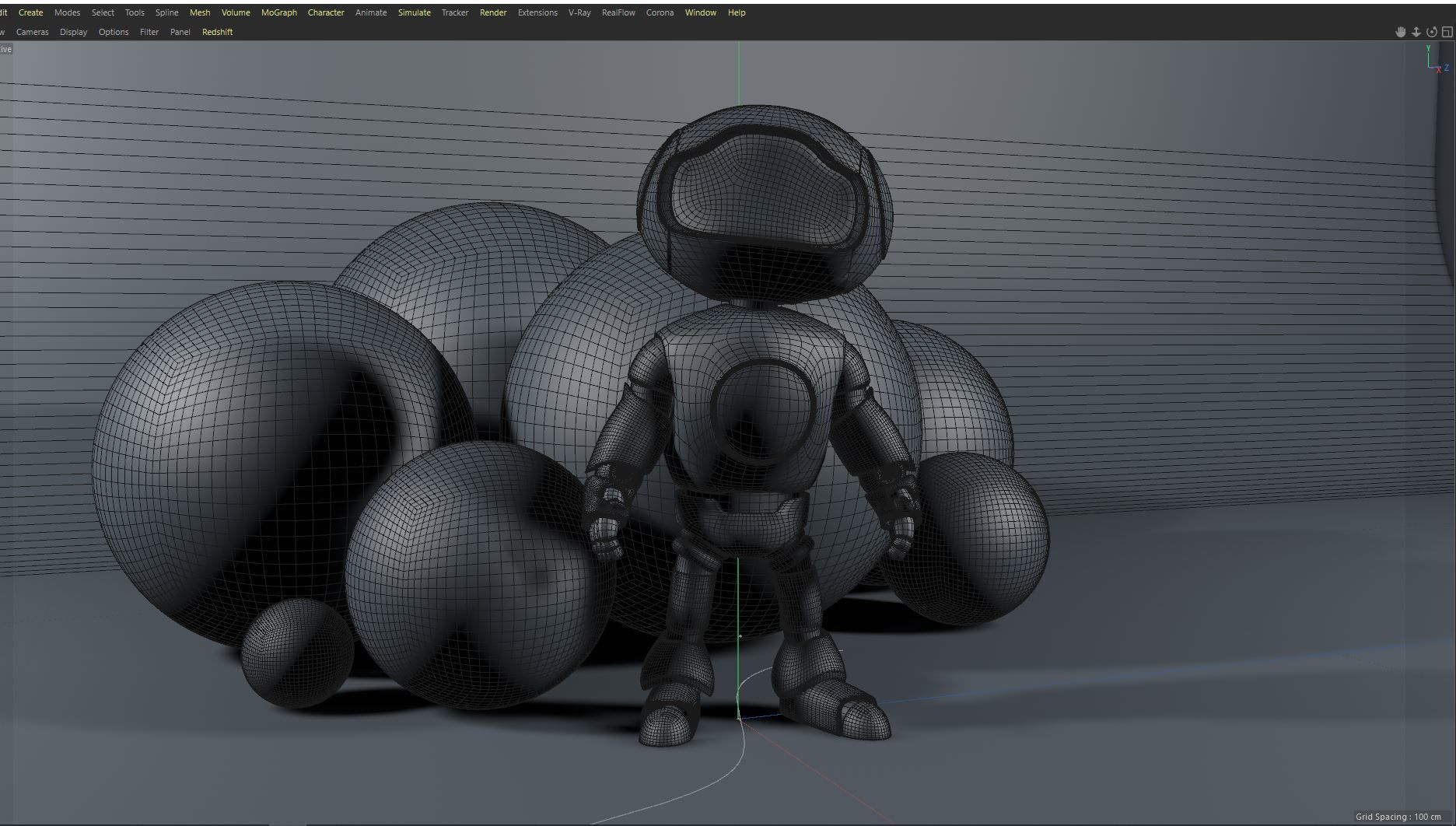GENERIC ROBOT-UPDATED RIG Low-poly 3D model_11