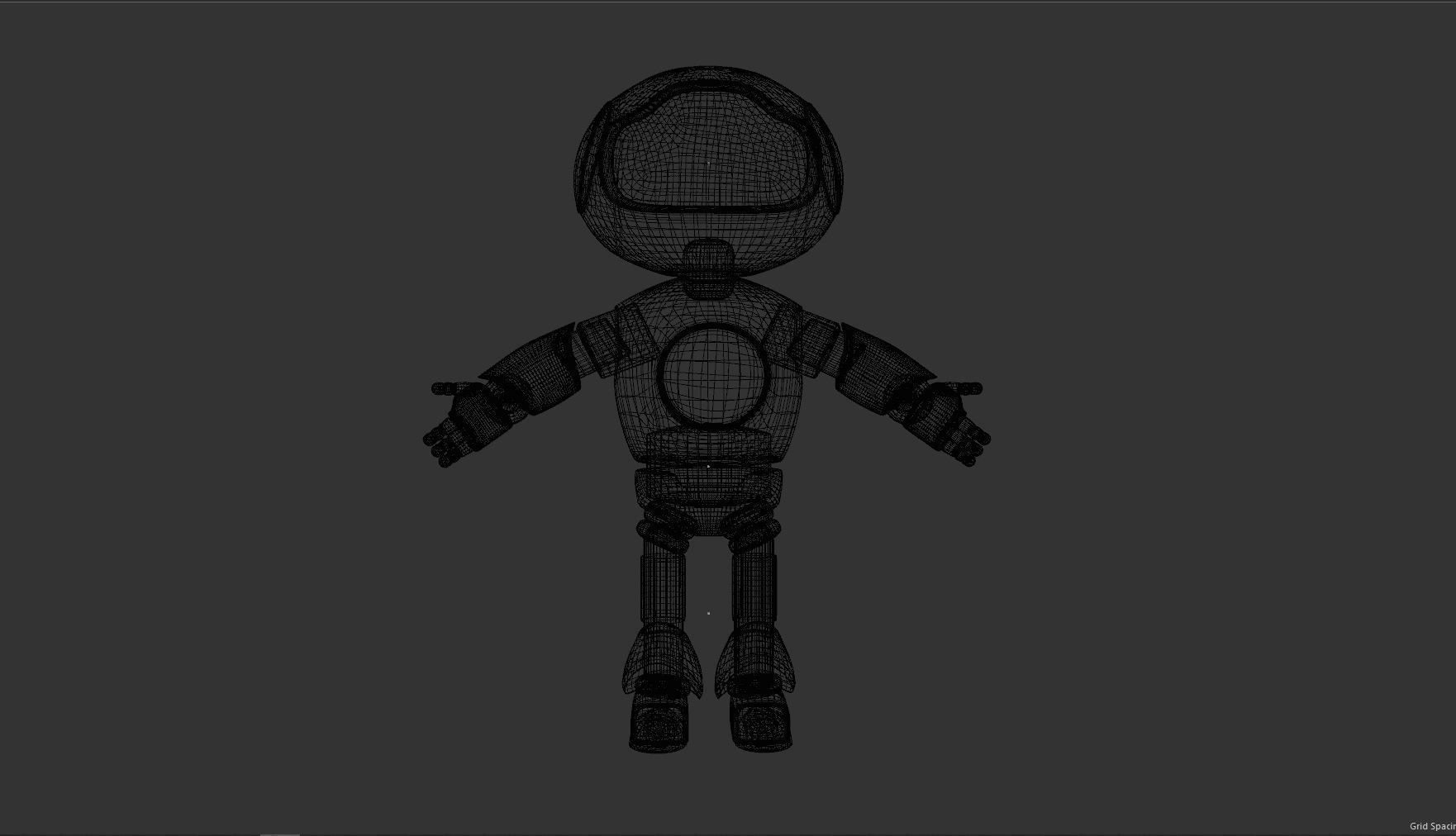 GENERIC ROBOT-UPDATED RIG Low-poly 3D model_6