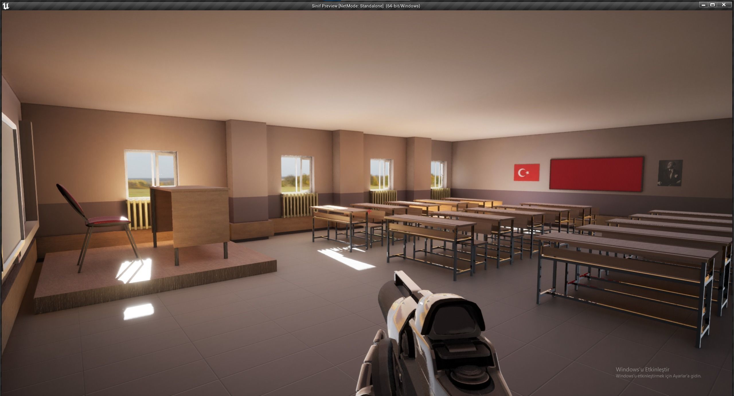 Turkish Classroom 3D model_2