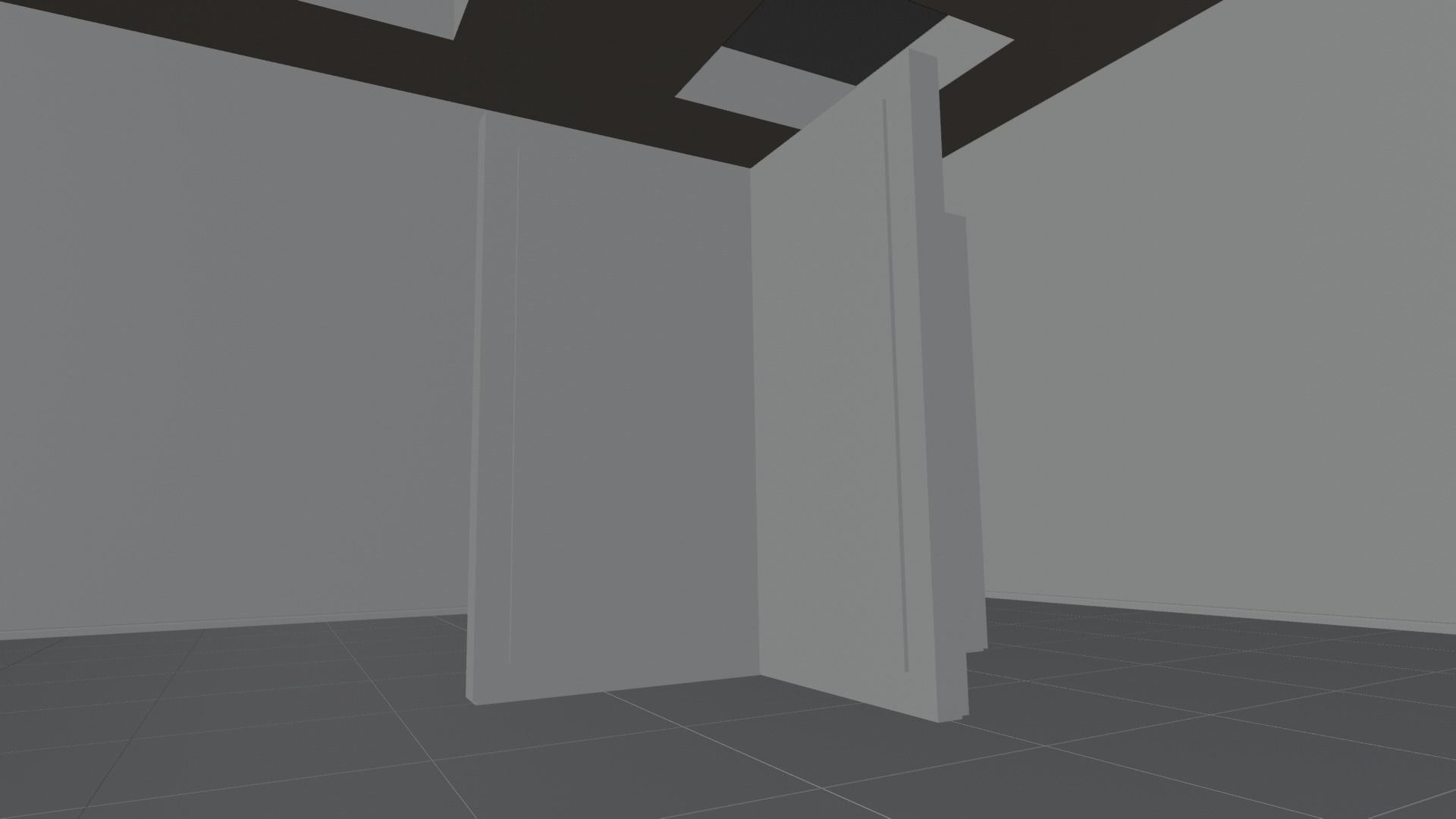 VR Gallery for Product Showcase Low-poly 3D model_7