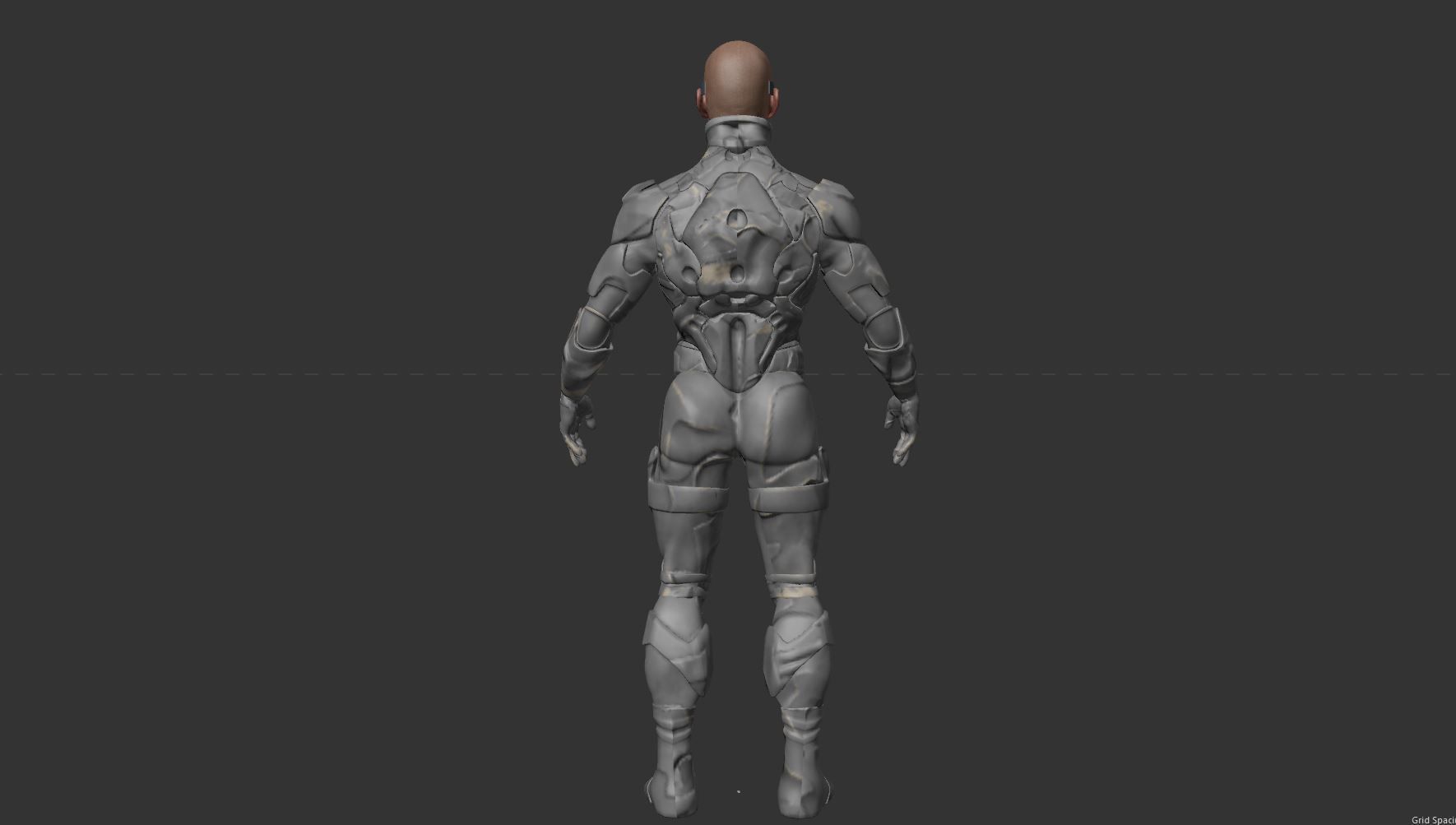 SCI-FI CHARACTER DEX Free 3D model_2