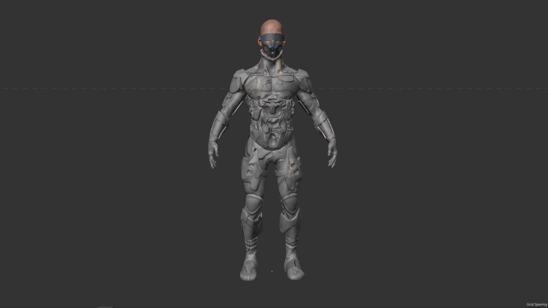SCI-FI CHARACTER DEX Free 3D model_1