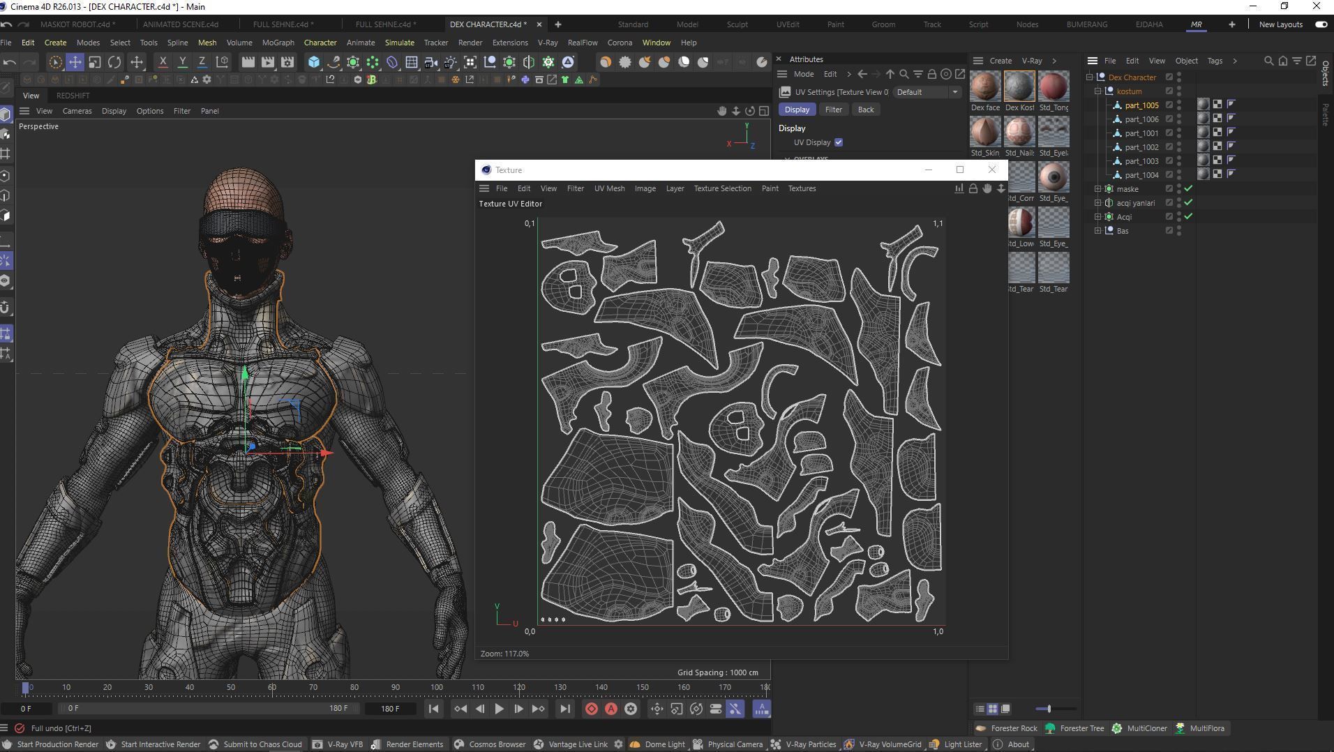 SCI-FI CHARACTER DEX Free 3D model_6