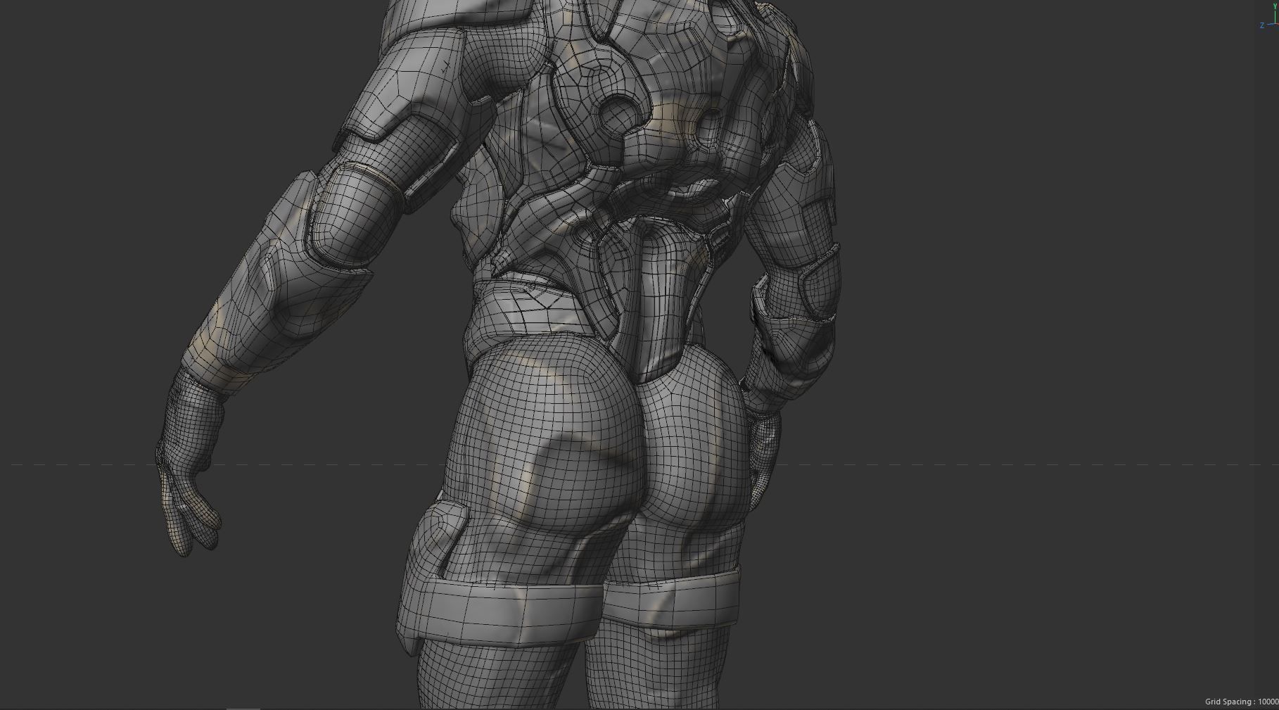 SCI-FI CHARACTER DEX Free 3D model_4