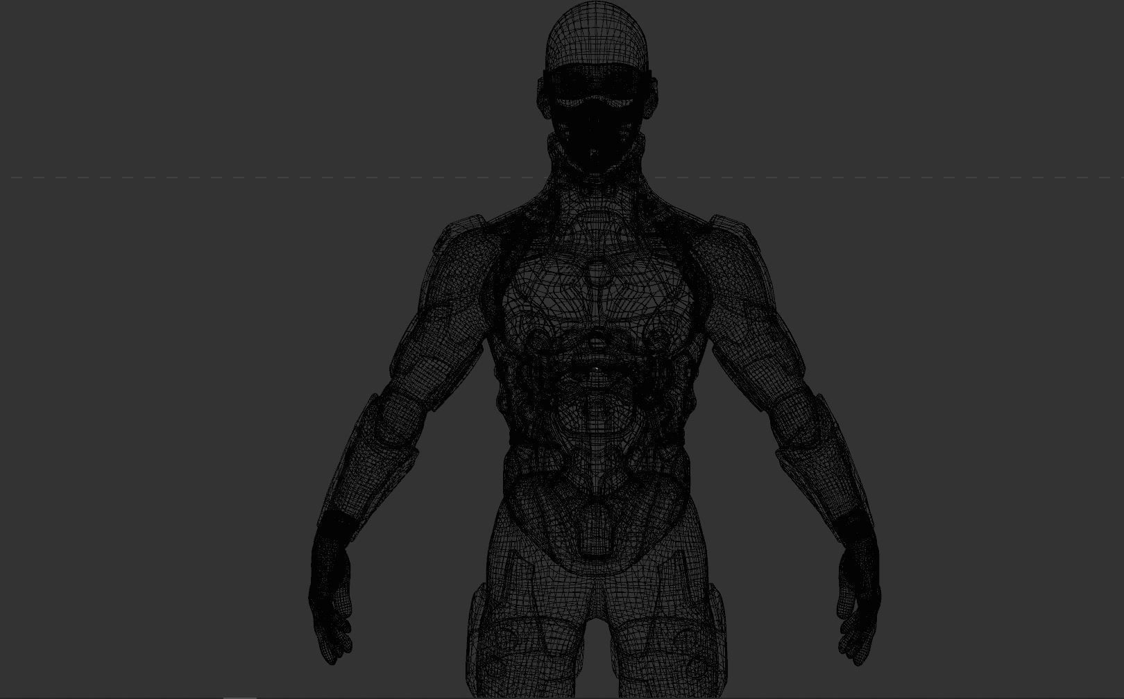 SCI-FI CHARACTER DEX Free 3D model_3