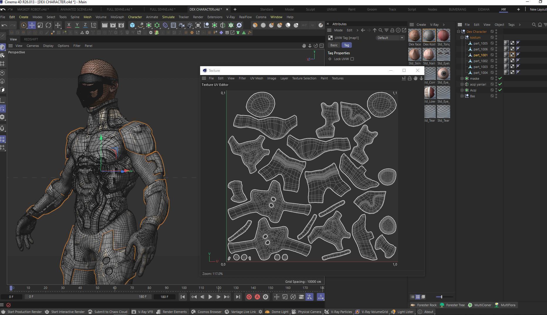SCI-FI CHARACTER DEX Free 3D model_9