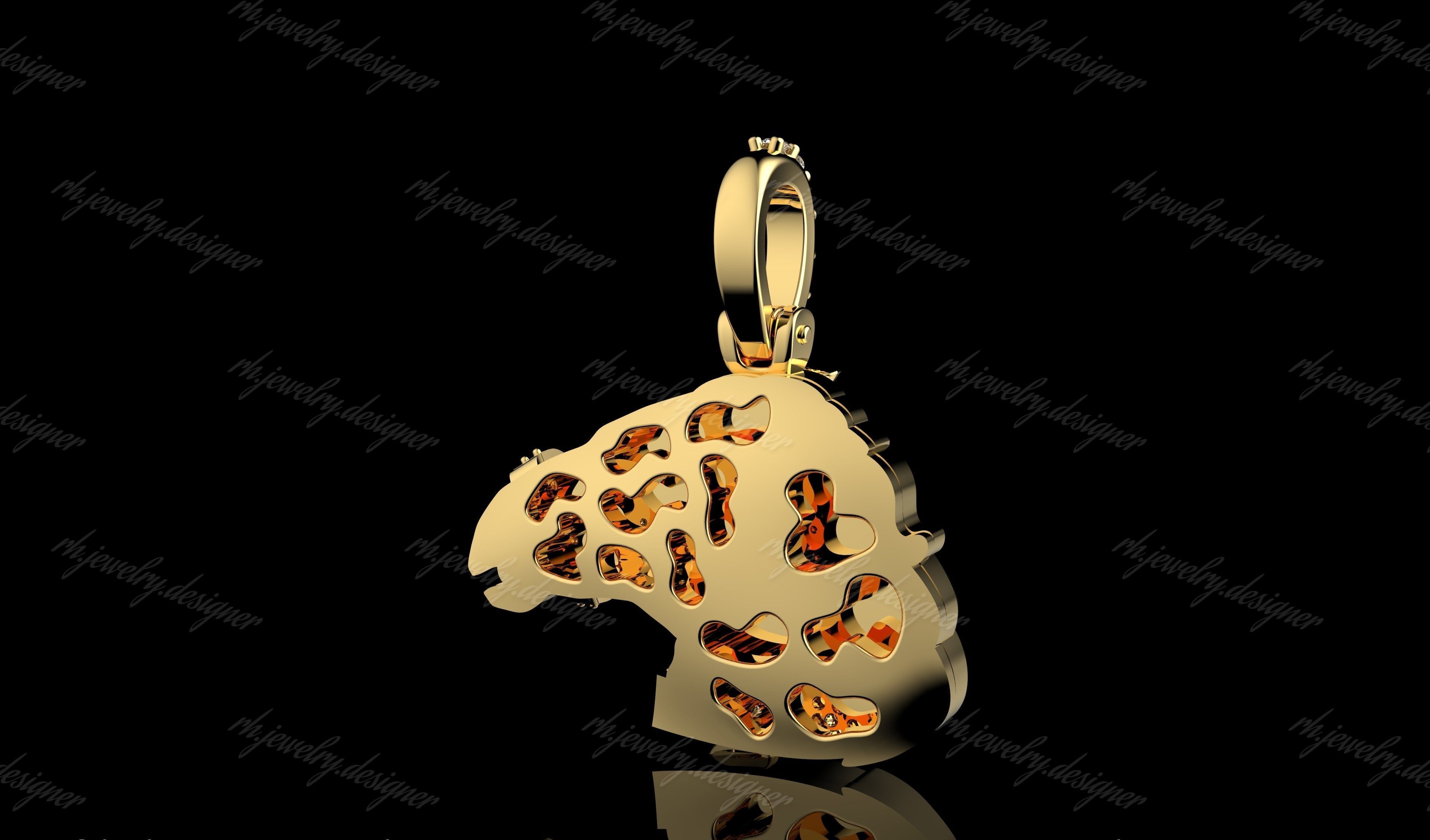 Gold N1119 3D print model_3