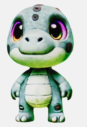 Little Dino 3D print model_4