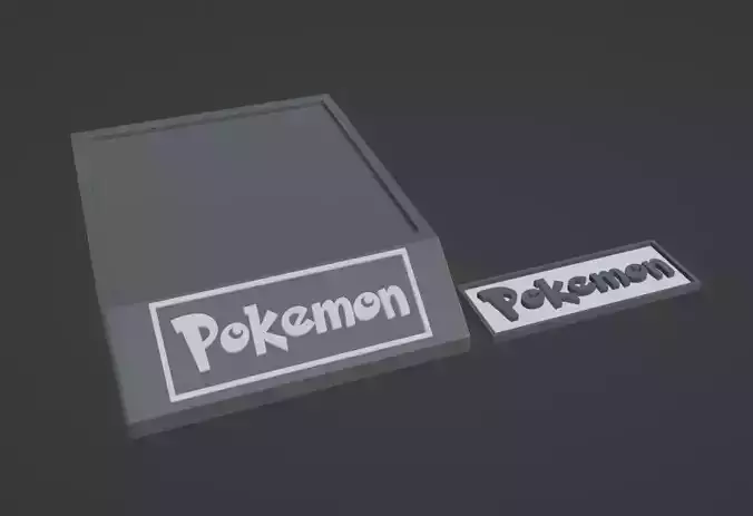 Plateau display base tile pokemon ready to print 3D print model 3D print model