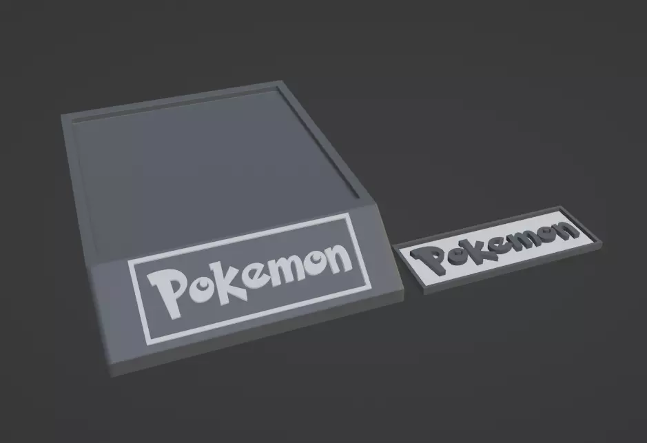 Plateau display base tile pokemon ready to print 3D print model 3D print model_0