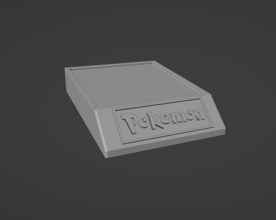 Plateau display base tile pokemon ready to print 3D print model 3D print model_2