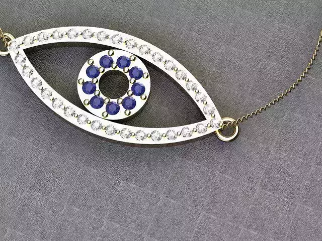eye necklaces