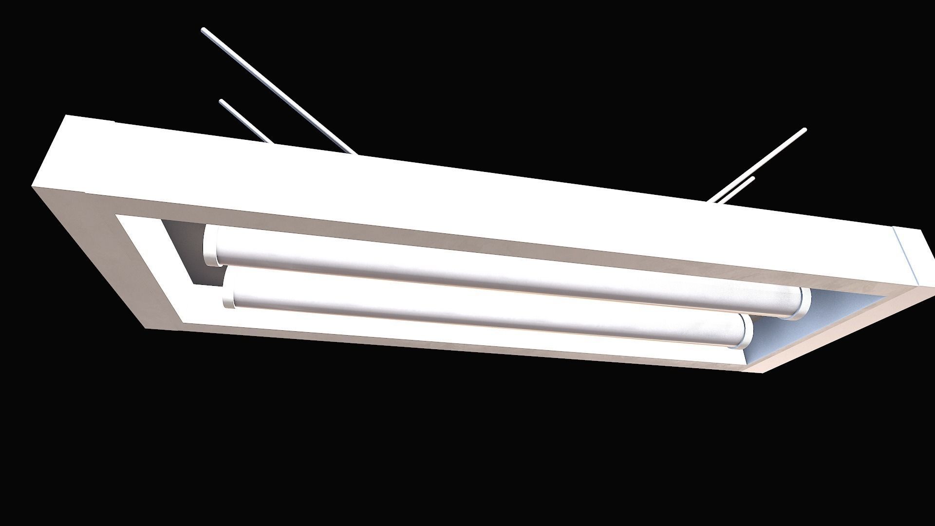 Ligth  Low-poly 3D model_1