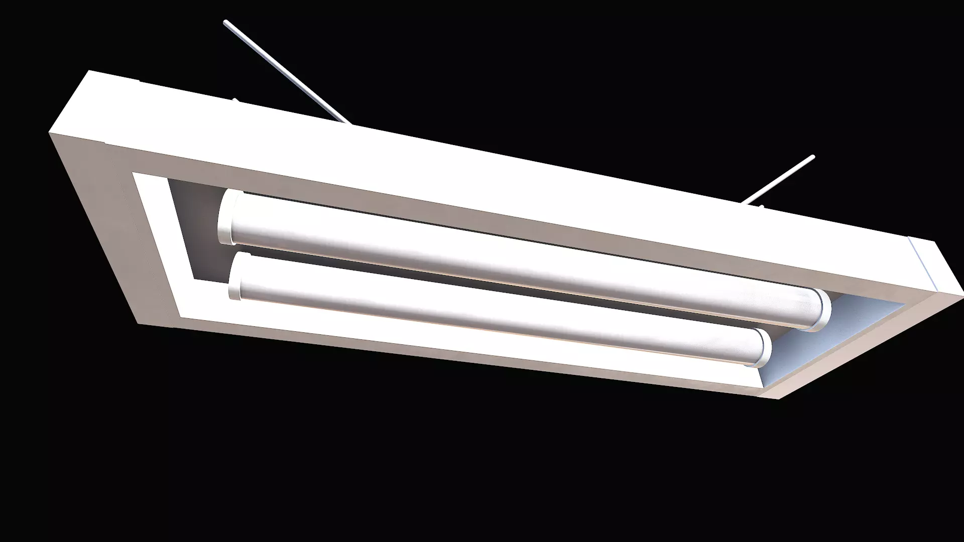 Ligth  Low-poly 3D model_0