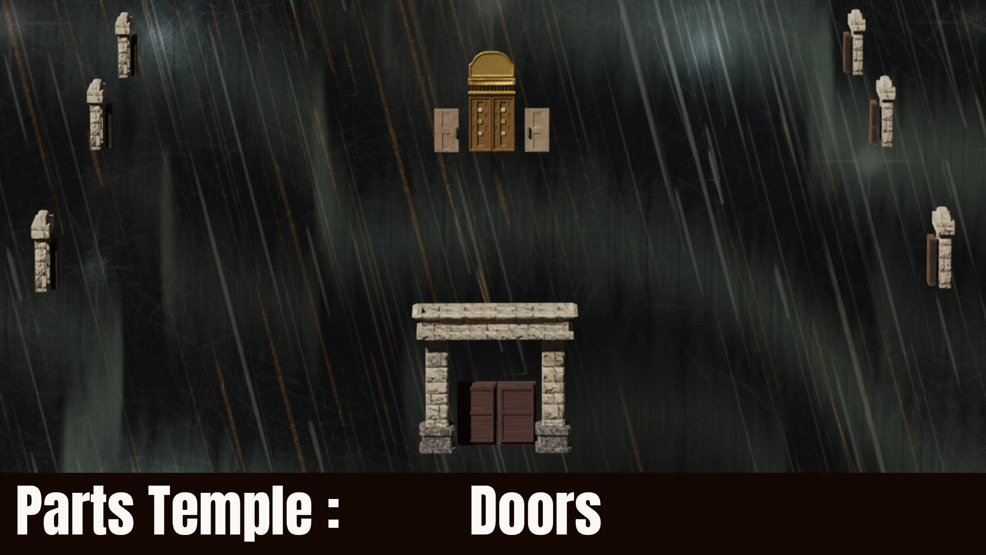 Jerusalem Temple 3rd - Esplanade - Sacred Objects Free 3D model_12