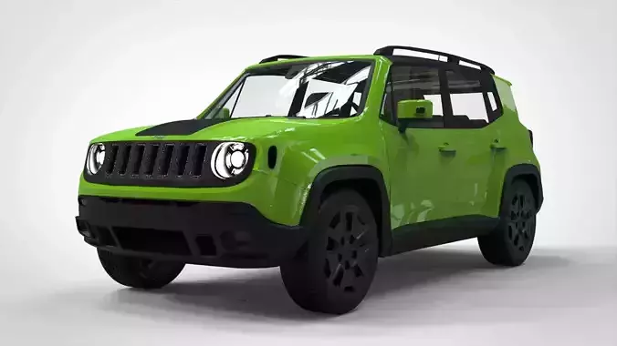 Jeep Renegade 2021 3D Model Free 3D model