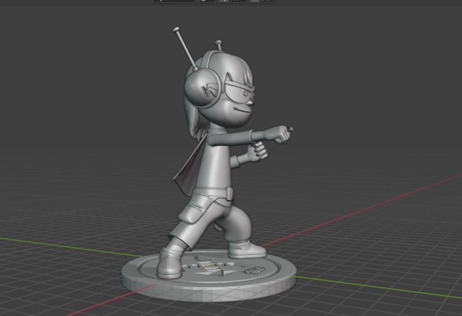 Kid Cosmic 3D print model_8