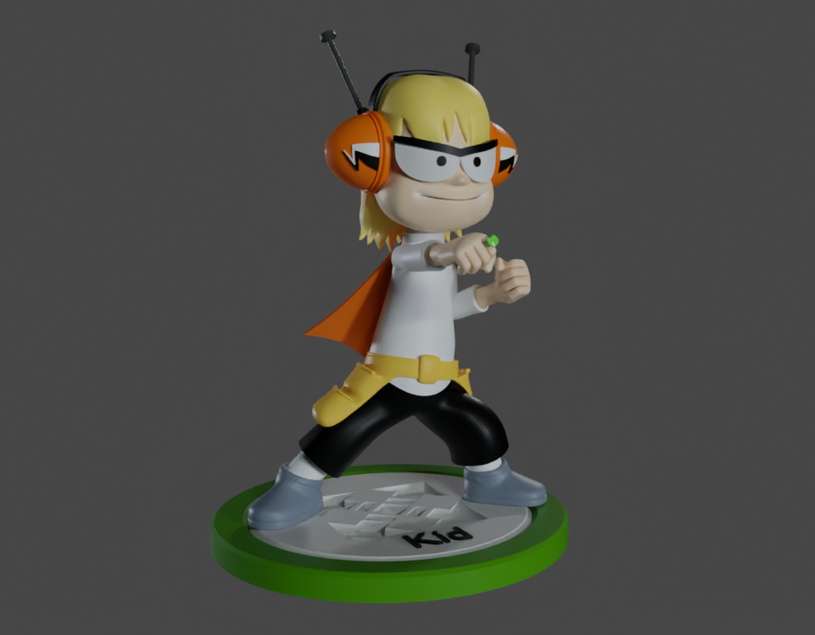 Kid Cosmic 3D print model_1