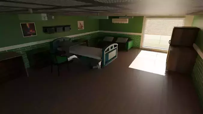 Hospital Room Interior